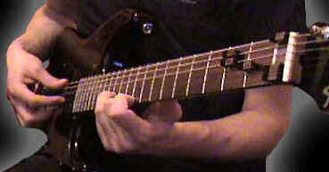 Abacus capos forming an E-chord.